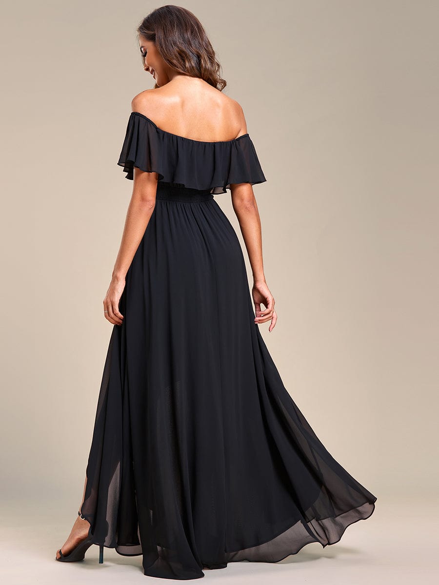 black bridesmaid dresses #style_ES01736BK