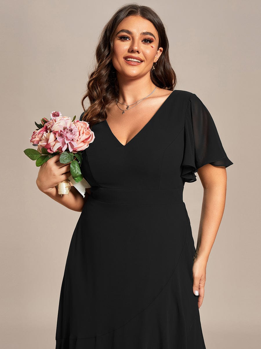 black bridesmaid dresses #style_ES01749BK