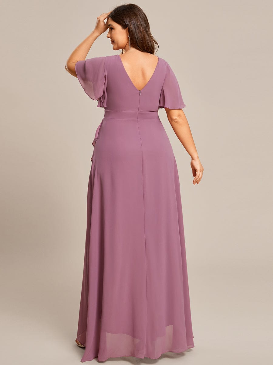 Purple Orchid Bridesmaid Dresses #style_ES01749OD