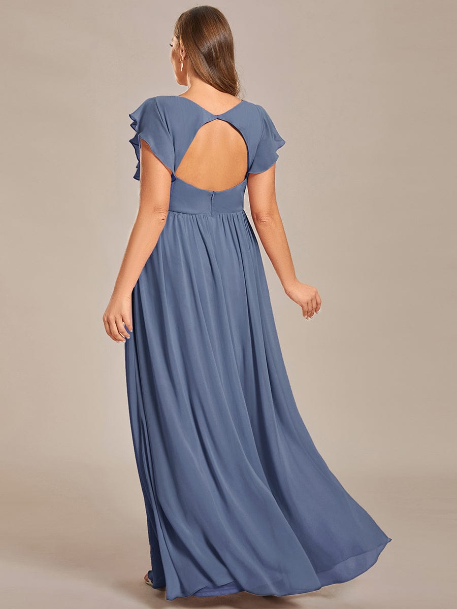 Blue Bridesmaid Dresses #style_ES01819DN