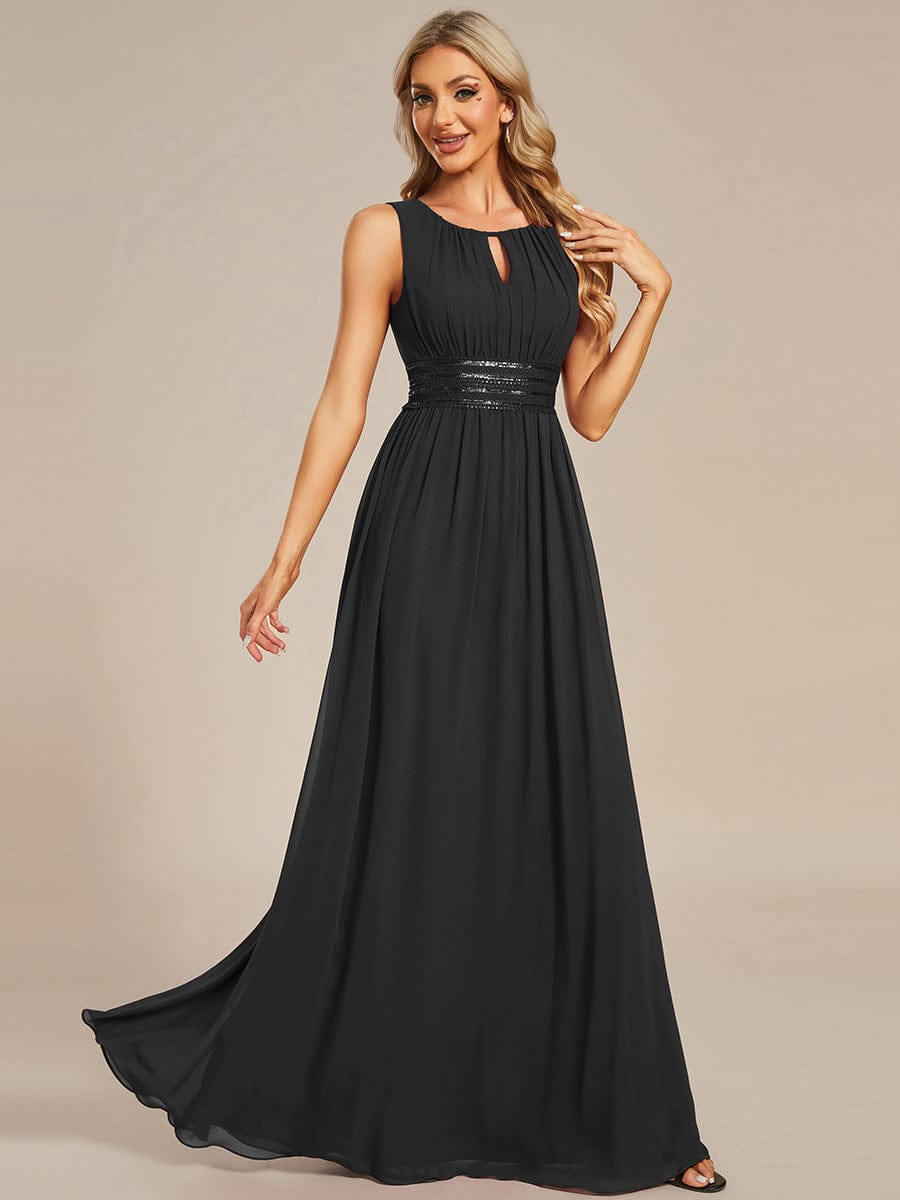 black bridesmaid dresses #style_ES01955BK