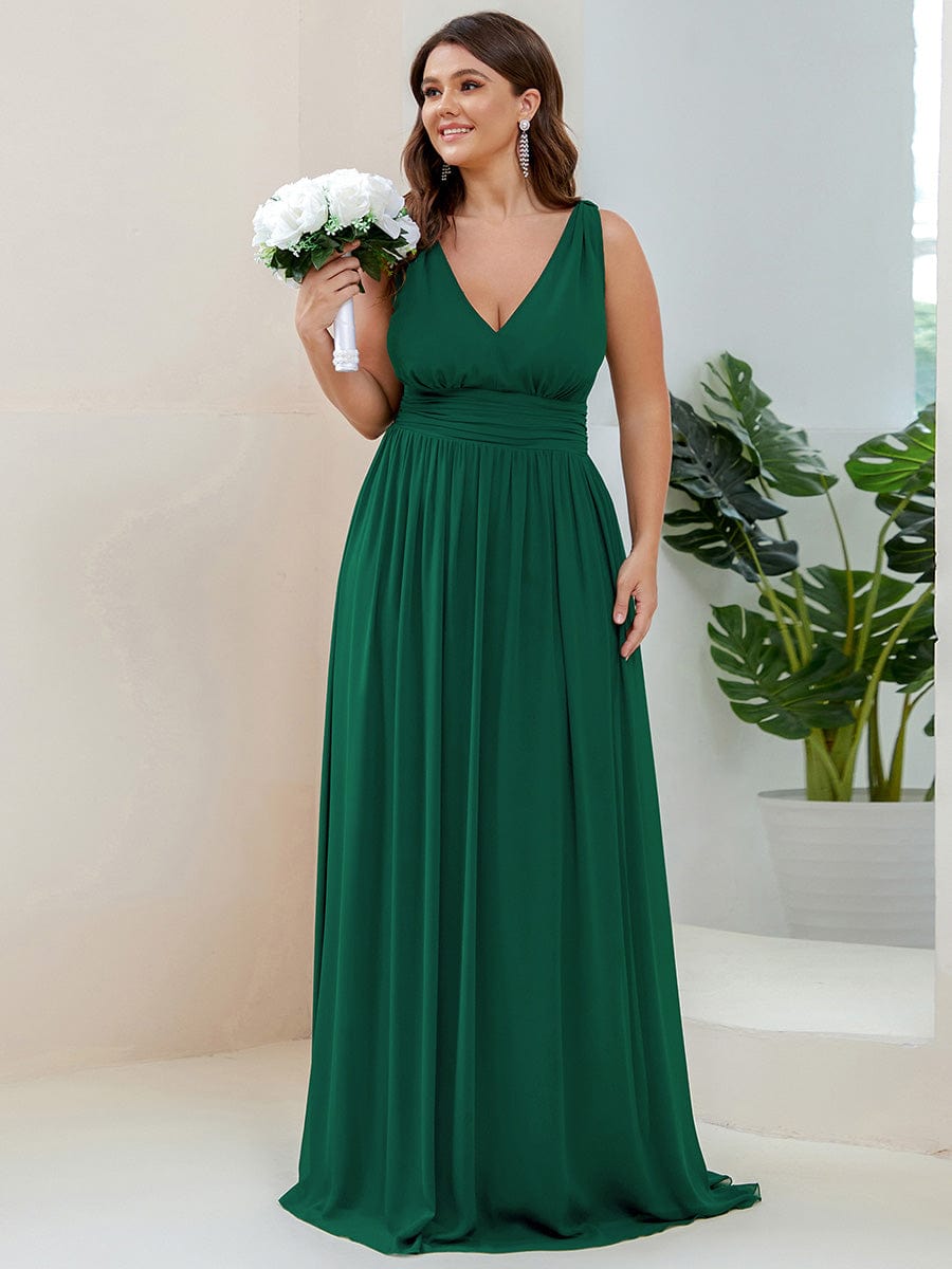 Top Picks Emerald Green Bridesmaid Dresses #style_ES09018DG