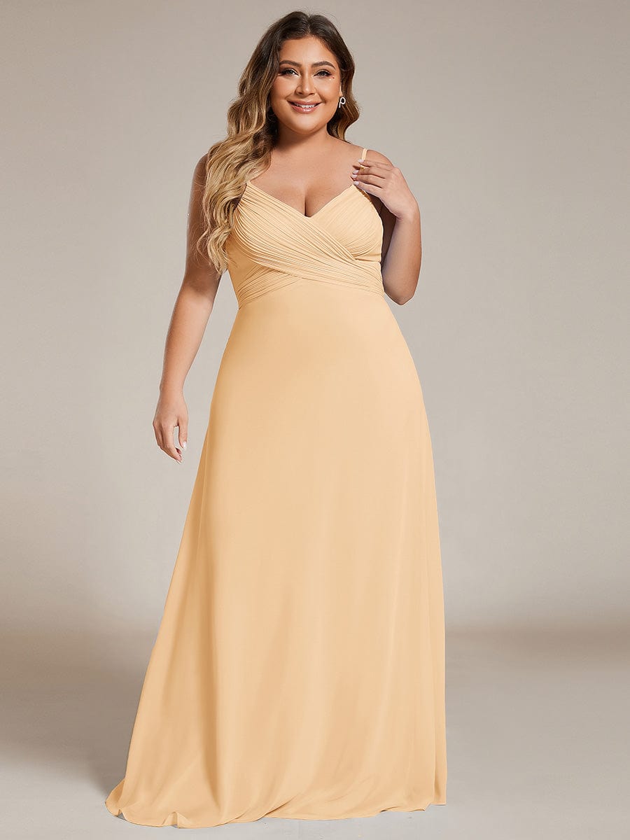 Top Picks Champagne Bridesmaid Gowns #style_ES80026CH