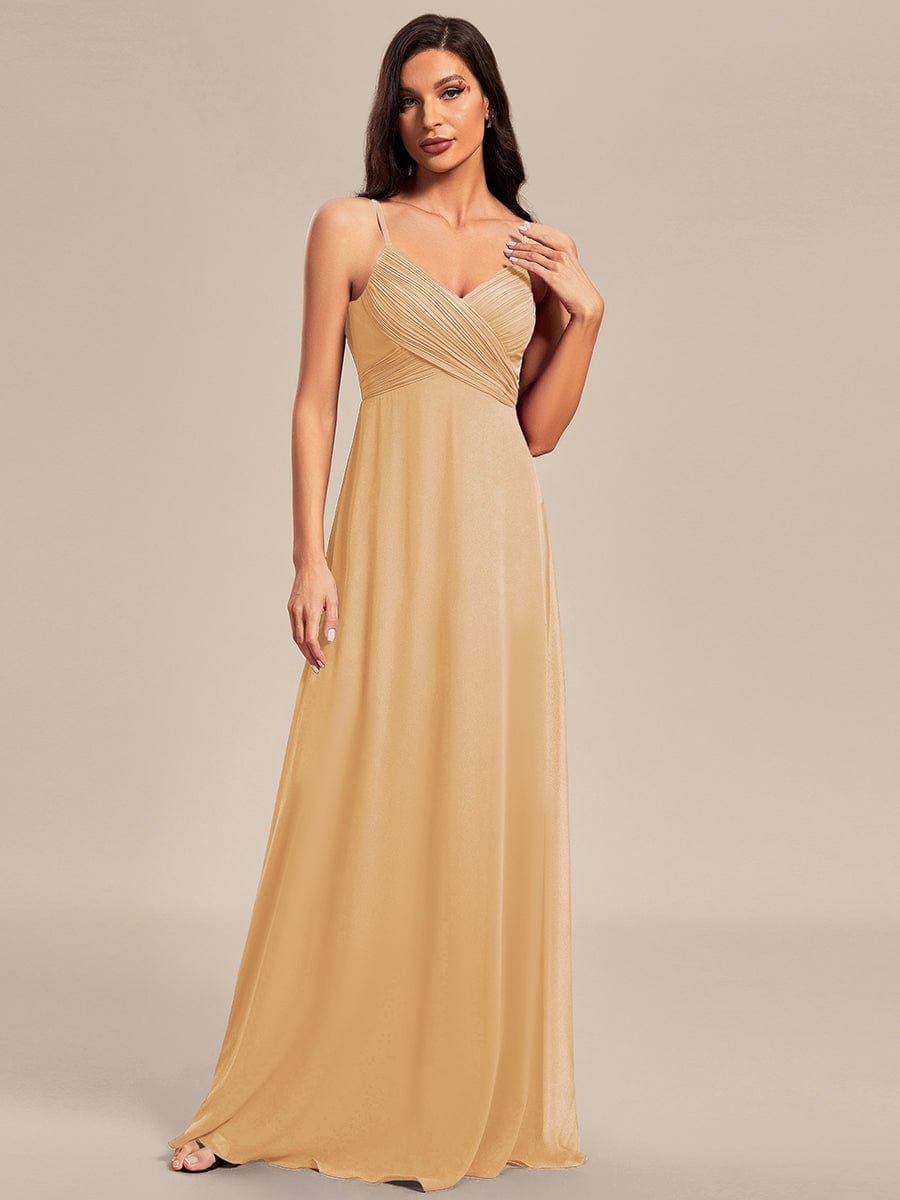 Top Picks Champagne Bridesmaid Gowns #style_ES80026CH