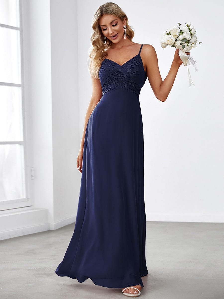 Blue Bridesmaid Dresses #style_ES80026NB