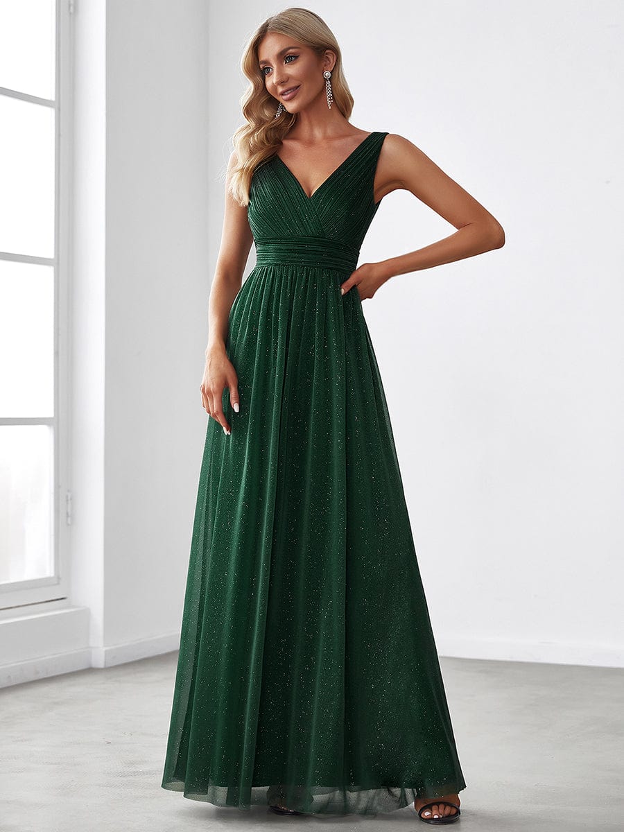 Top Picks Green Formal Dresses #style_EZ07764DG