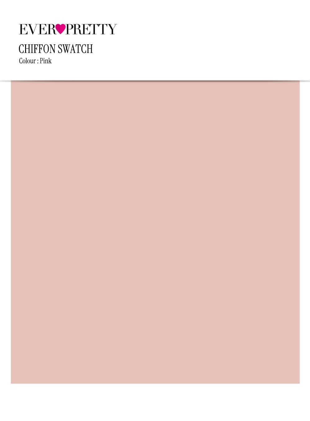 Ever-Pretty Chiffon Swatch #Color_Pink