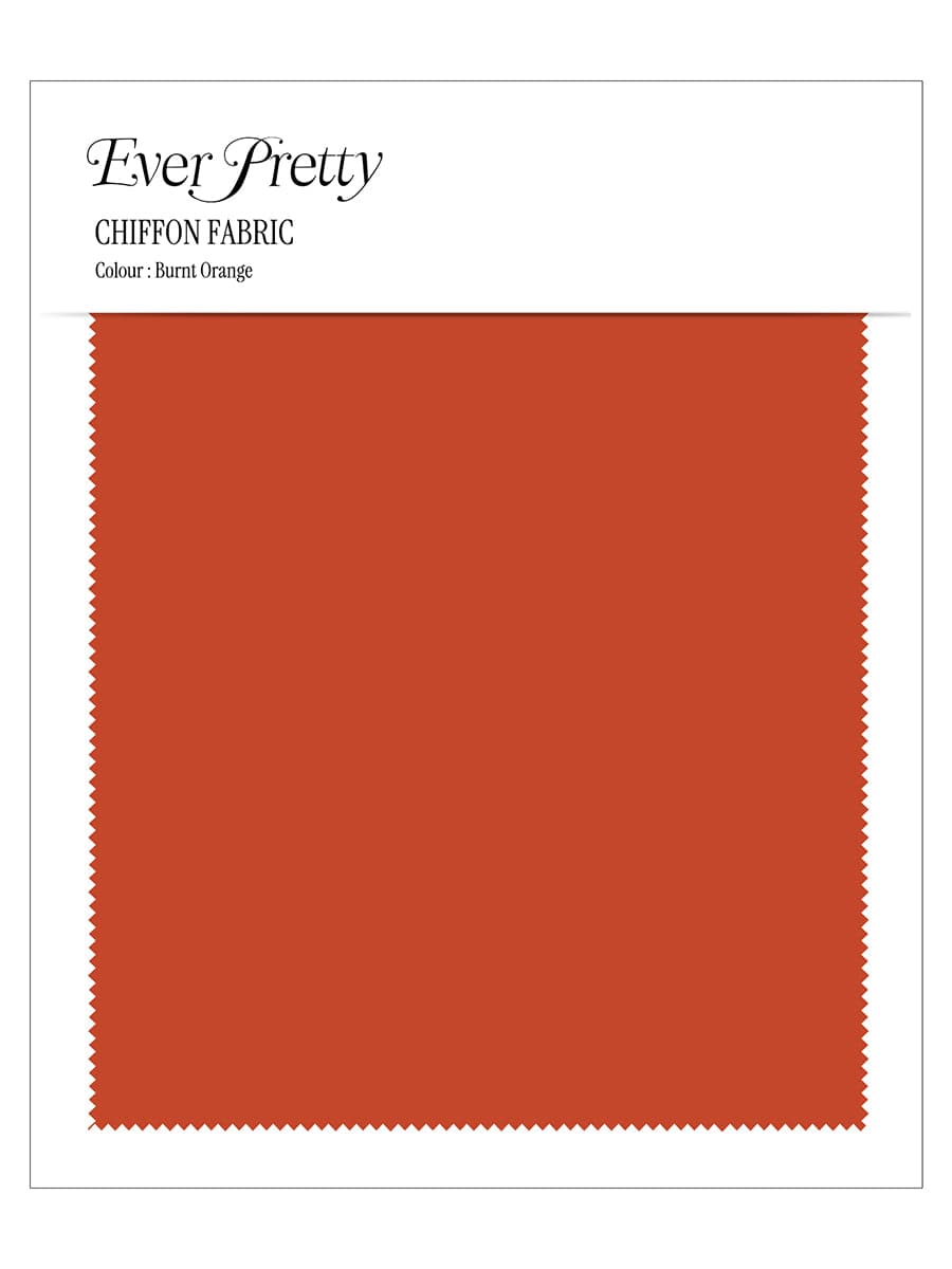 Ever-Pretty Chiffon Swatch #Color_Burnt Orange