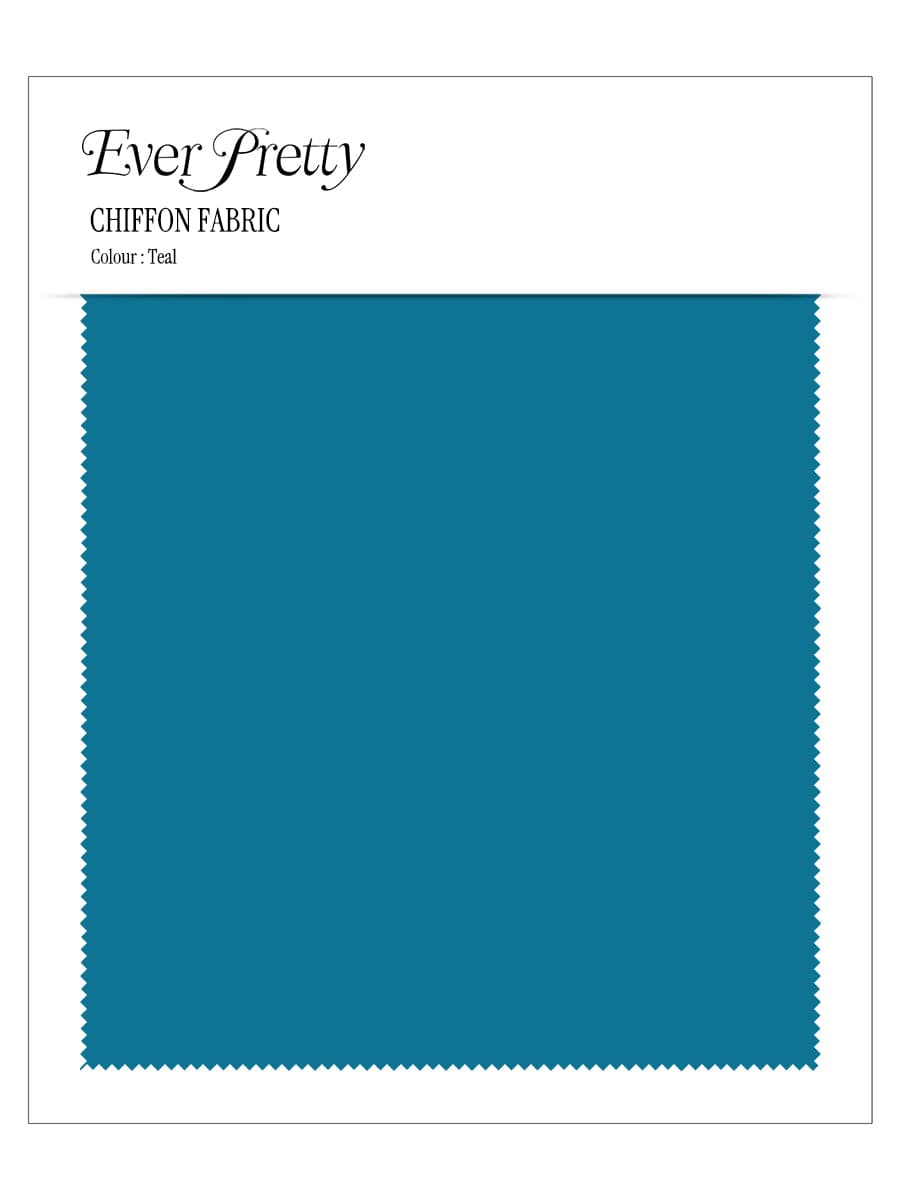 Ever-Pretty Chiffon Swatch #Color_Teal