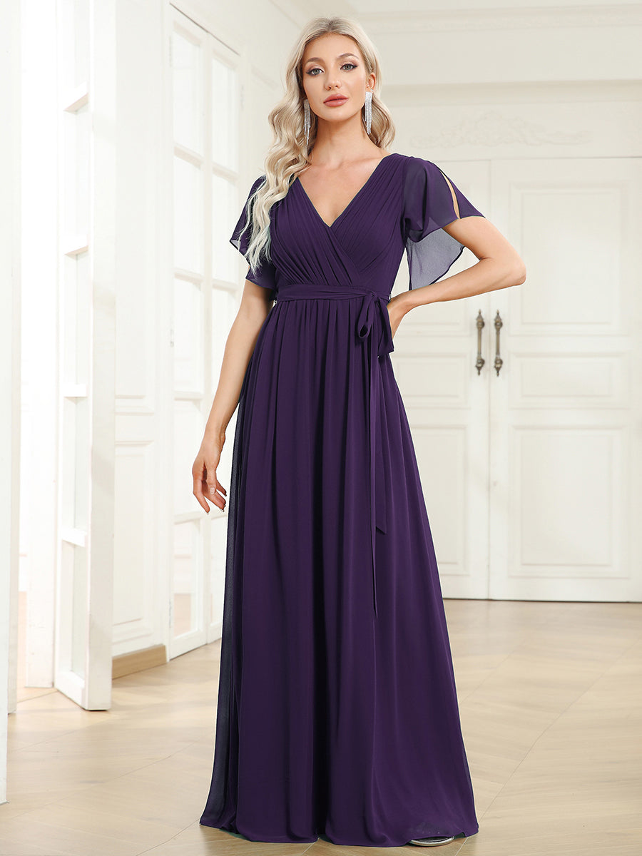 Deep purple bridesmaid dresses uk best sale