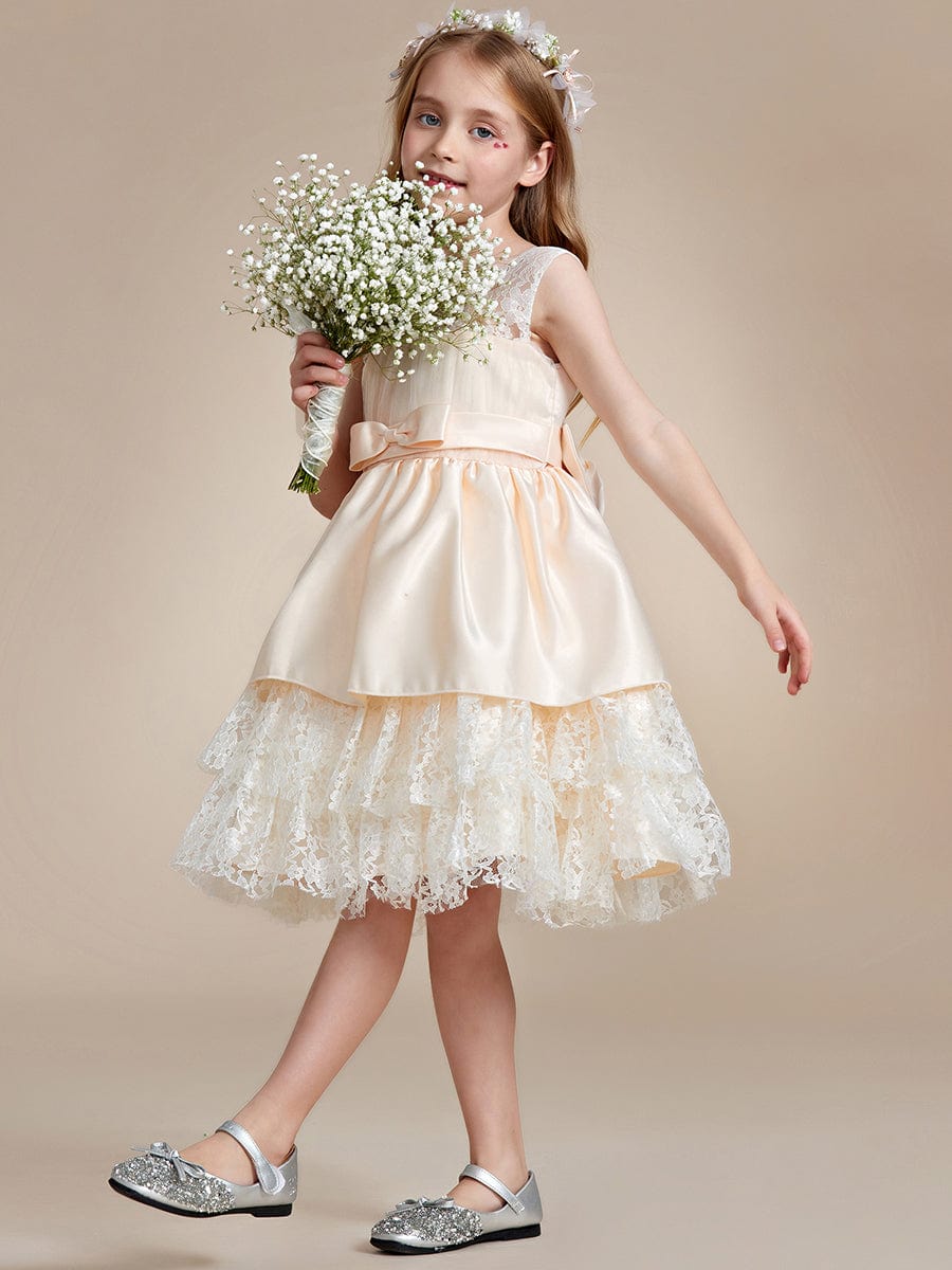 Simple elegant clearance flower girl dresses