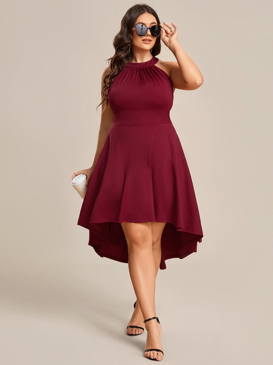 Halter style cocktail dresses best sale