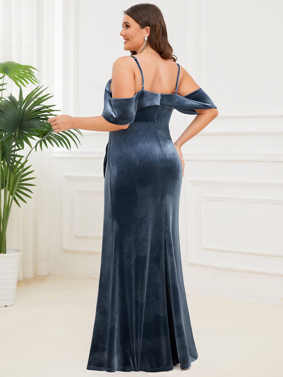 Women's Plus Size Sweet Drape Ivory Maxi Dress