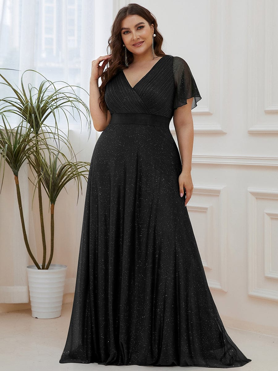 Black Concert Dresses #style_EE50159BK