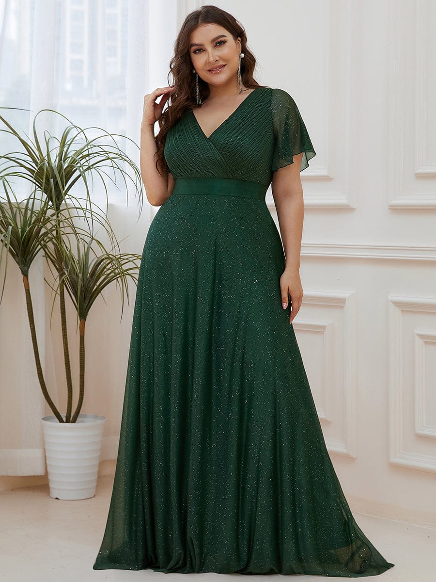 Dark Green Concert Dresses #style_EE50159DG