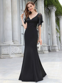 Black Concert Dresses #style_EP00550BK