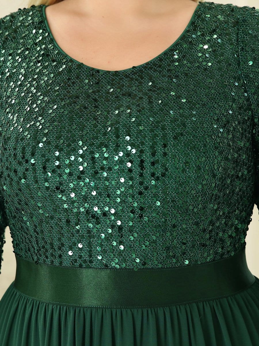 Dark Green Concert Dresses #style_EP00683DG