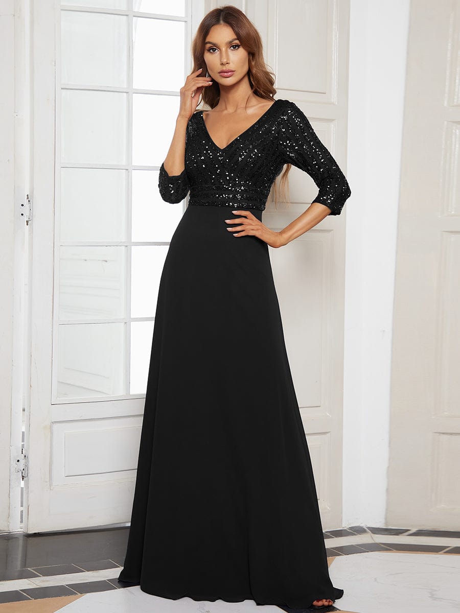 Black dresses long formal best sale