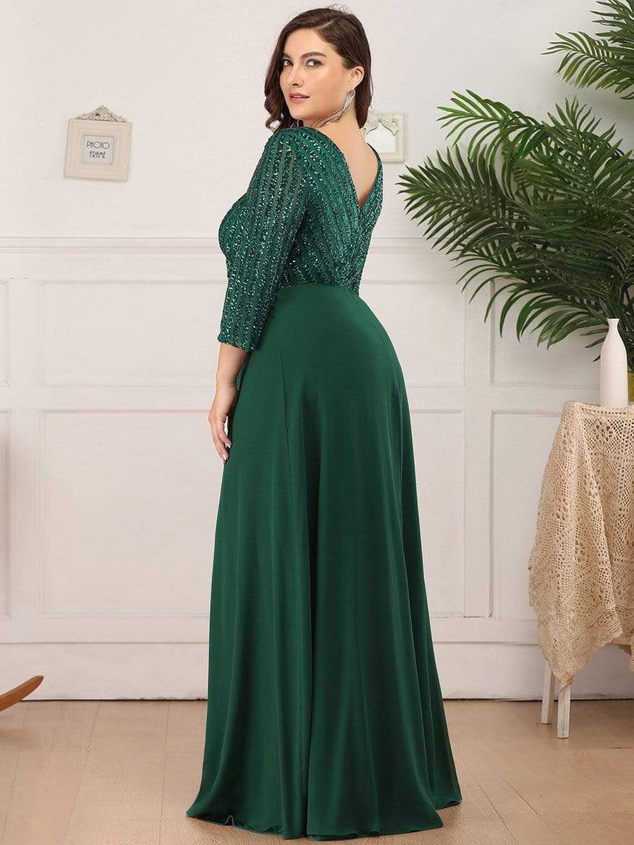 Dark Green Concert Dresses #style_EP00751DG