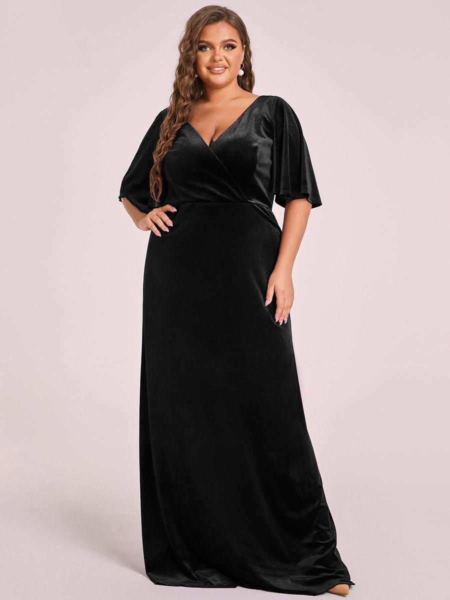 Black Concert Dresses #style_EP00861BK