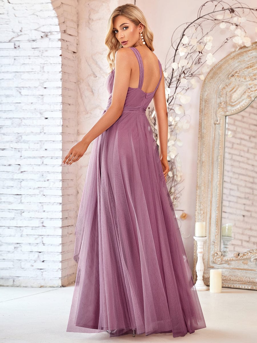 Purple Orchid Bridesmaid Dresses #style_EP07303OD