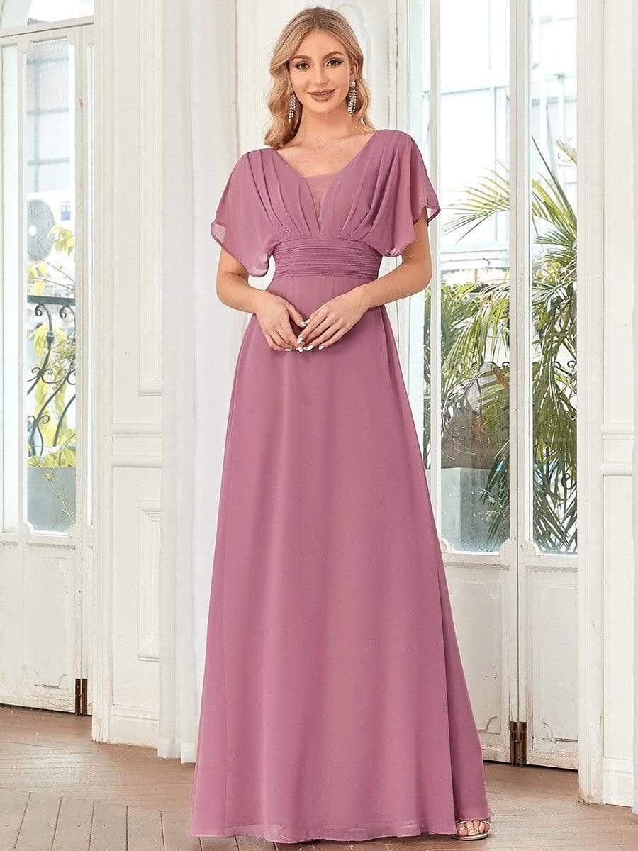 Empire dress for wedding guest best sale