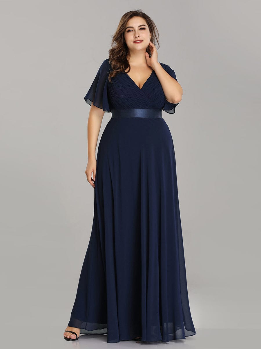 Blue Concert Dresses #style_EP09890NB