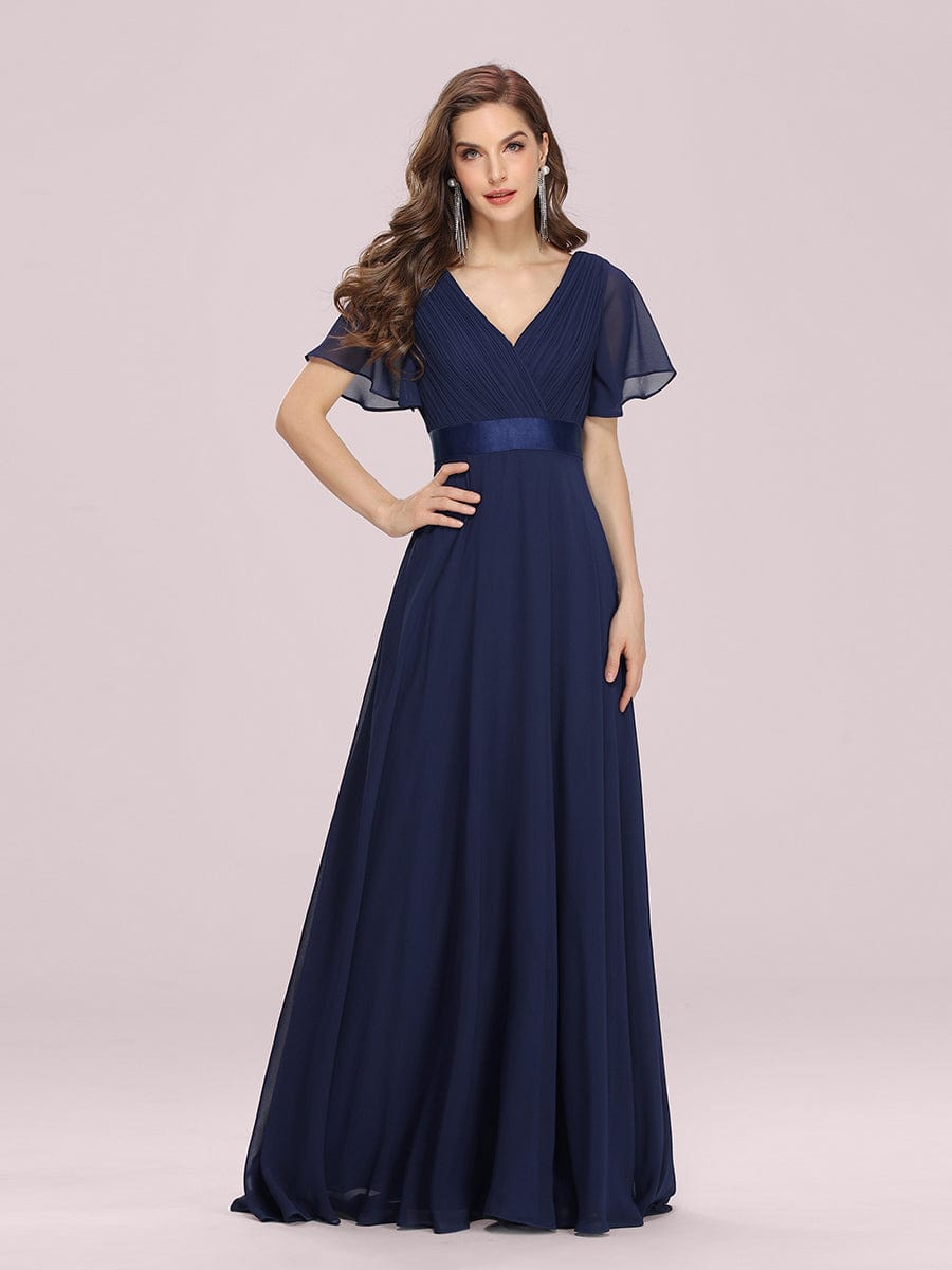 Blue Concert Dresses #style_EP09890NB