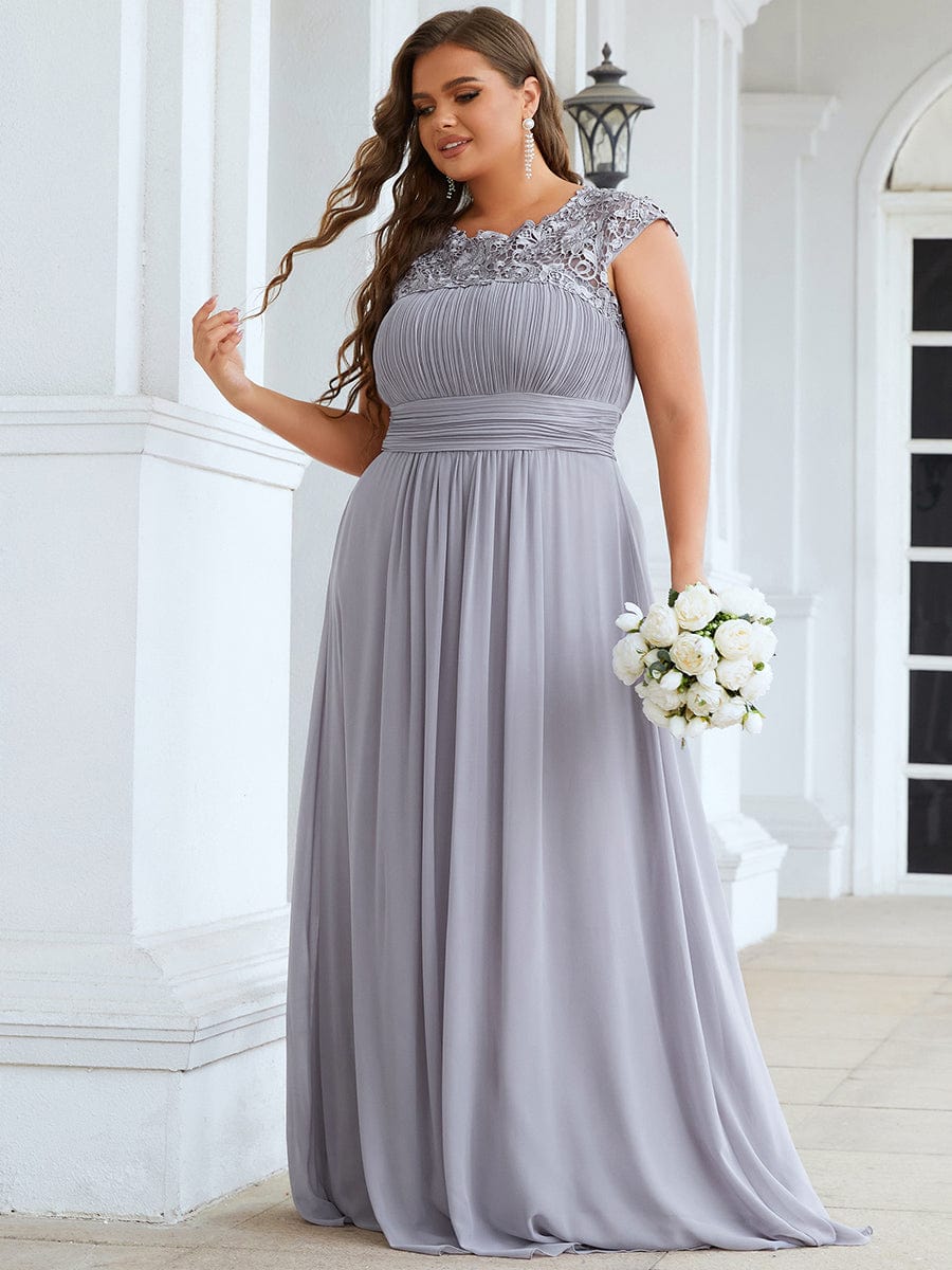 Grey Bridesmaid Dresses #style_EP09996GY