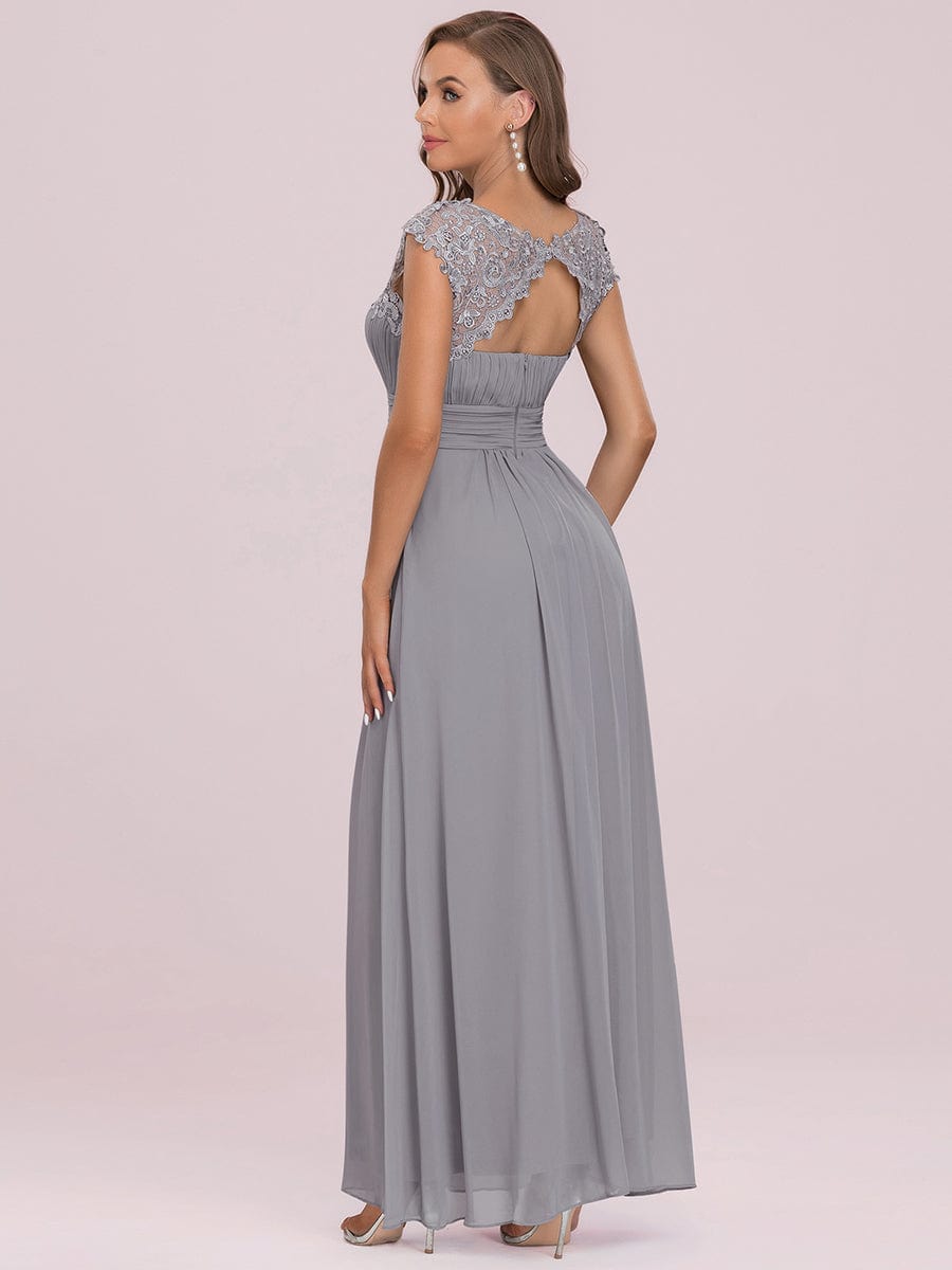 Grey Bridesmaid Dresses #style_EP09996GY