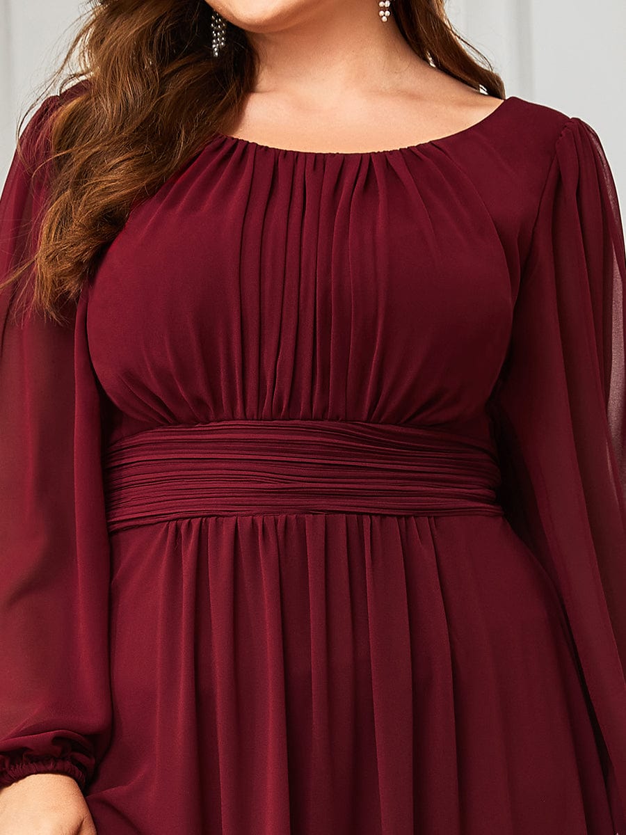 Burgundy Concert Dresses #style_ES0106BBD