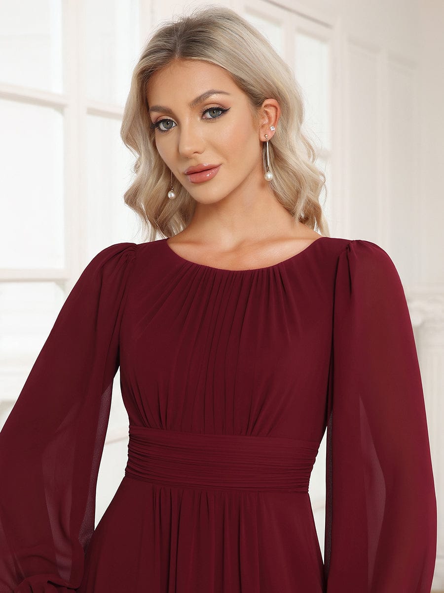 Burgundy Concert Dresses #style_ES0106BBD