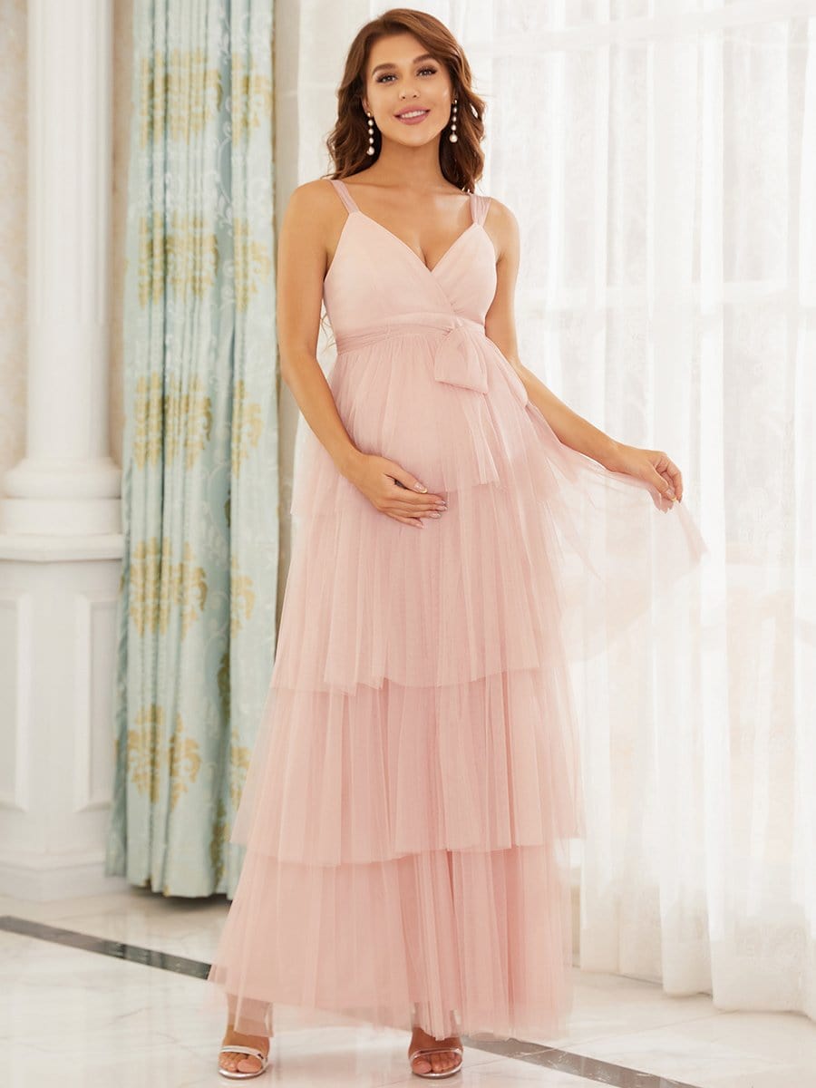 Maternity maxi tulle skirt hotsell