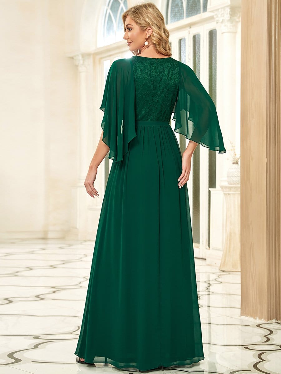 Dark Green Concert Dresses #style_EP00640DG