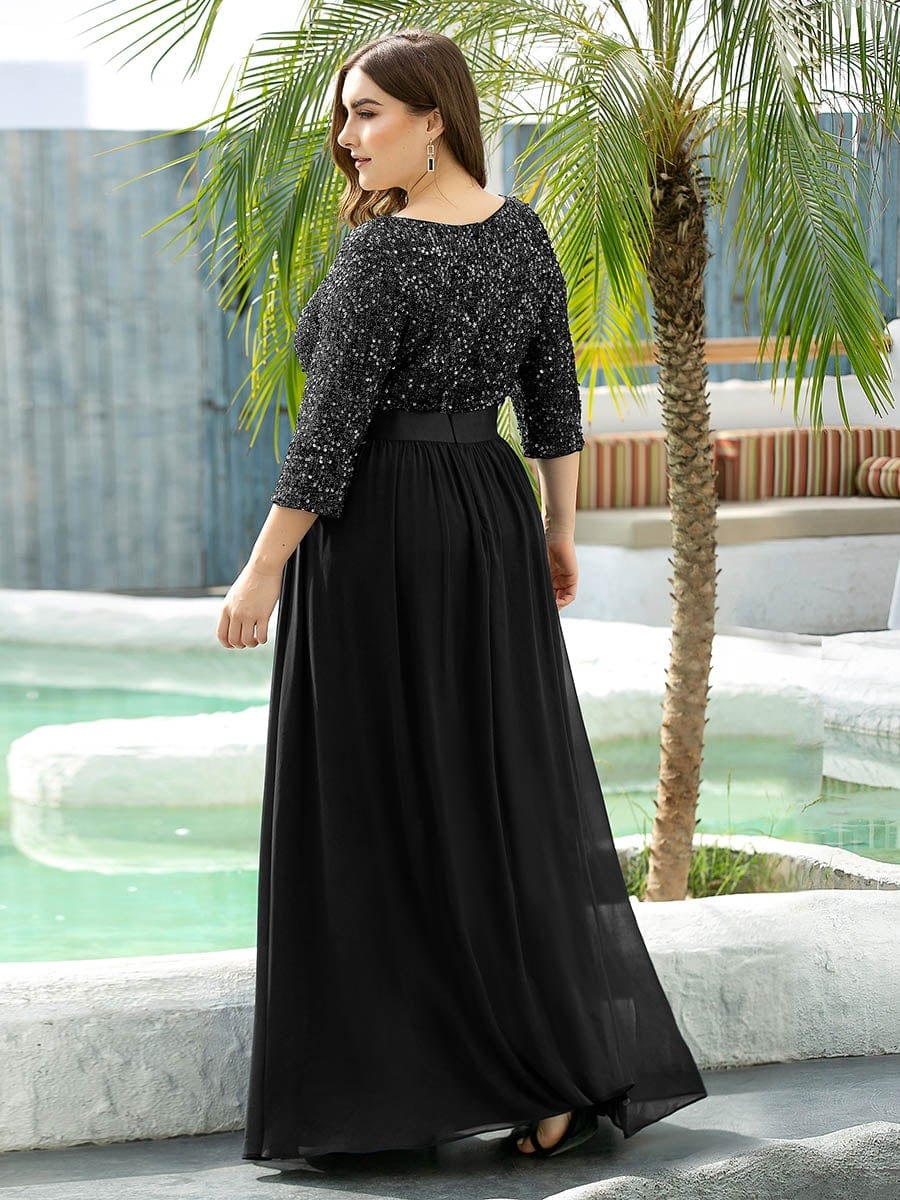 Black Concert Dresses #style_EP00683BK