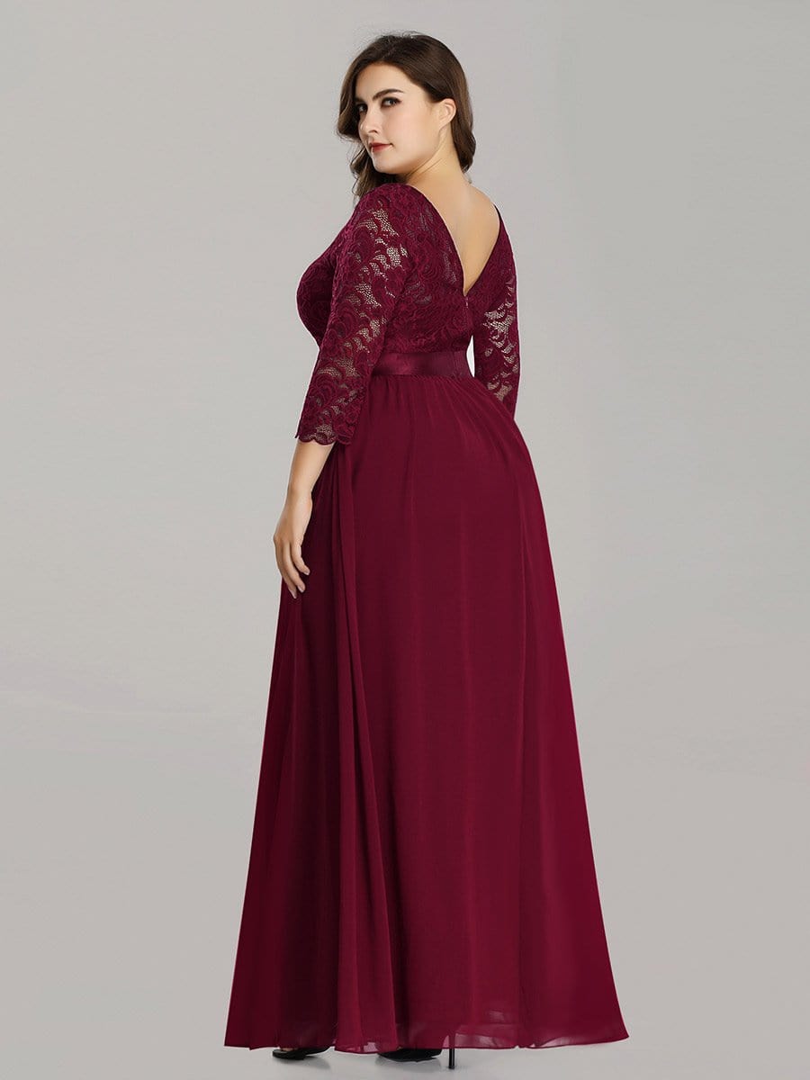 Burgundy Concert Dresses #style_EP07412BD