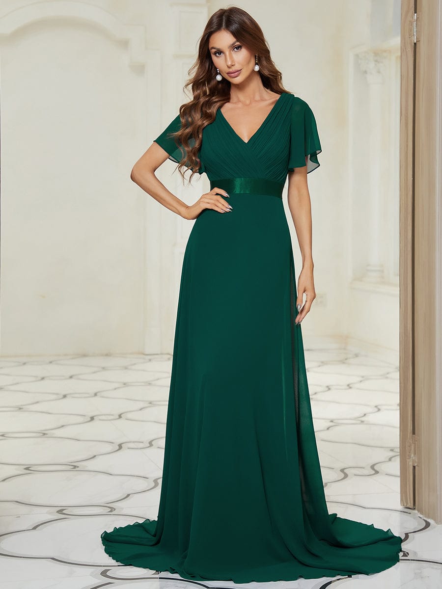 Dark Green Concert Dresses #style_EP09890DG